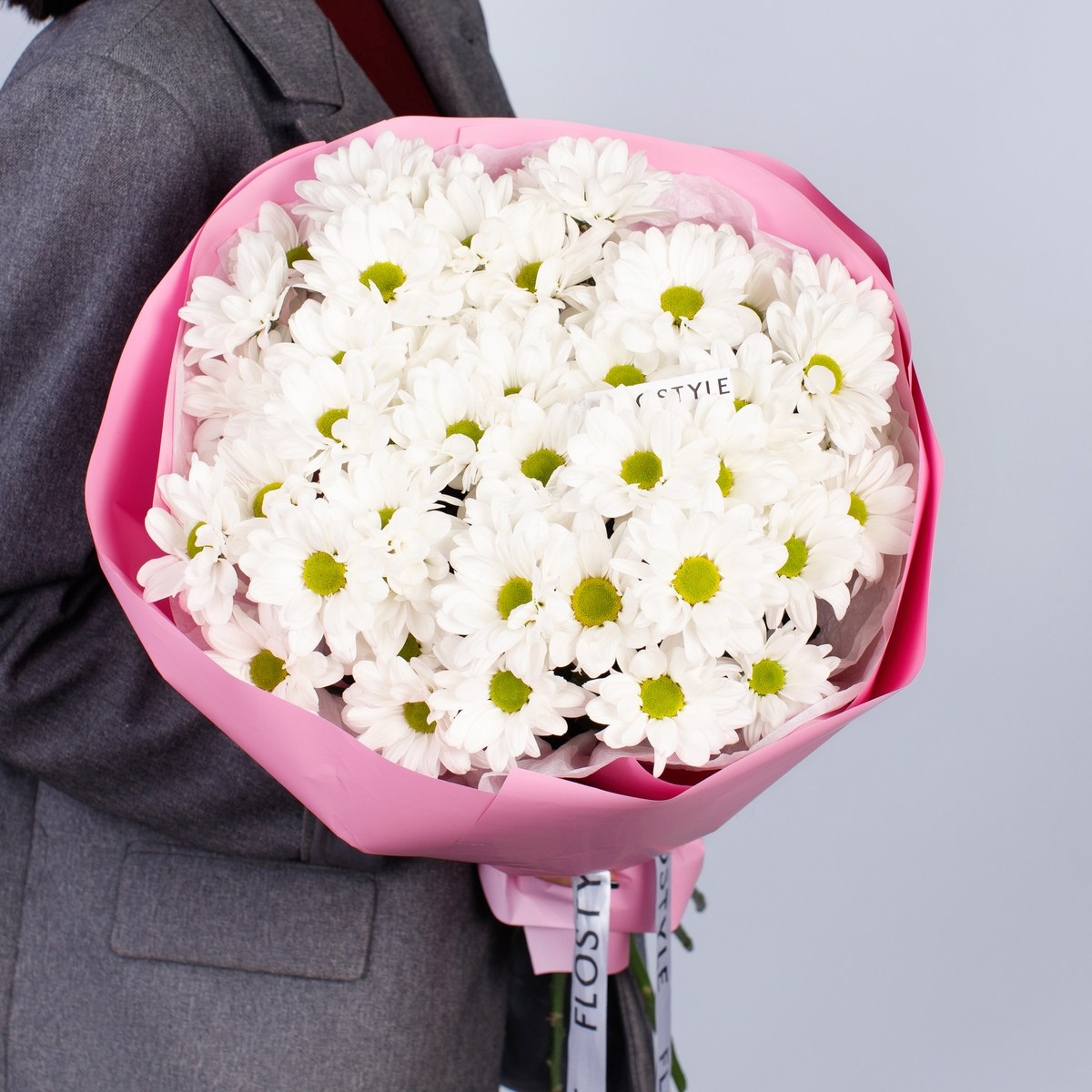 hrizantema romashka buket 4